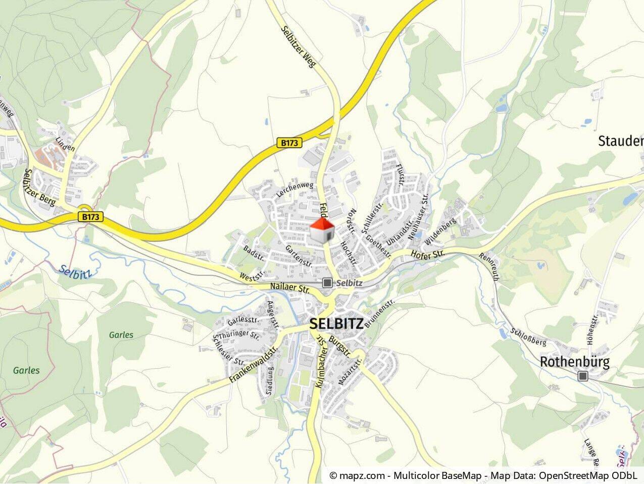 Immobilie in Selbitz - Sofort freie, umfassend renovierte 3 Zimmer Wohnung - Bild 3