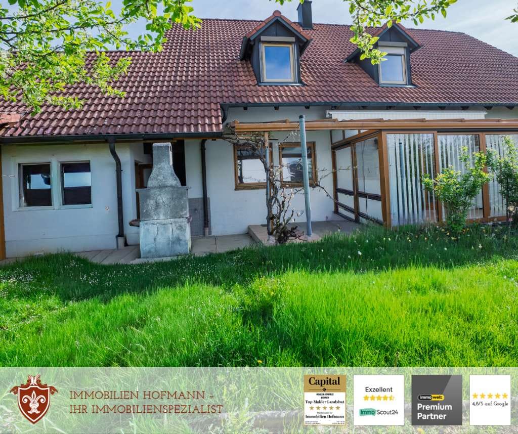Immobilie in Hohenthann - Platz für die ganze Familie, Zweifamilienhaus in begehrter Siedlungslage mit wunderschönem Garten! - Bild 0