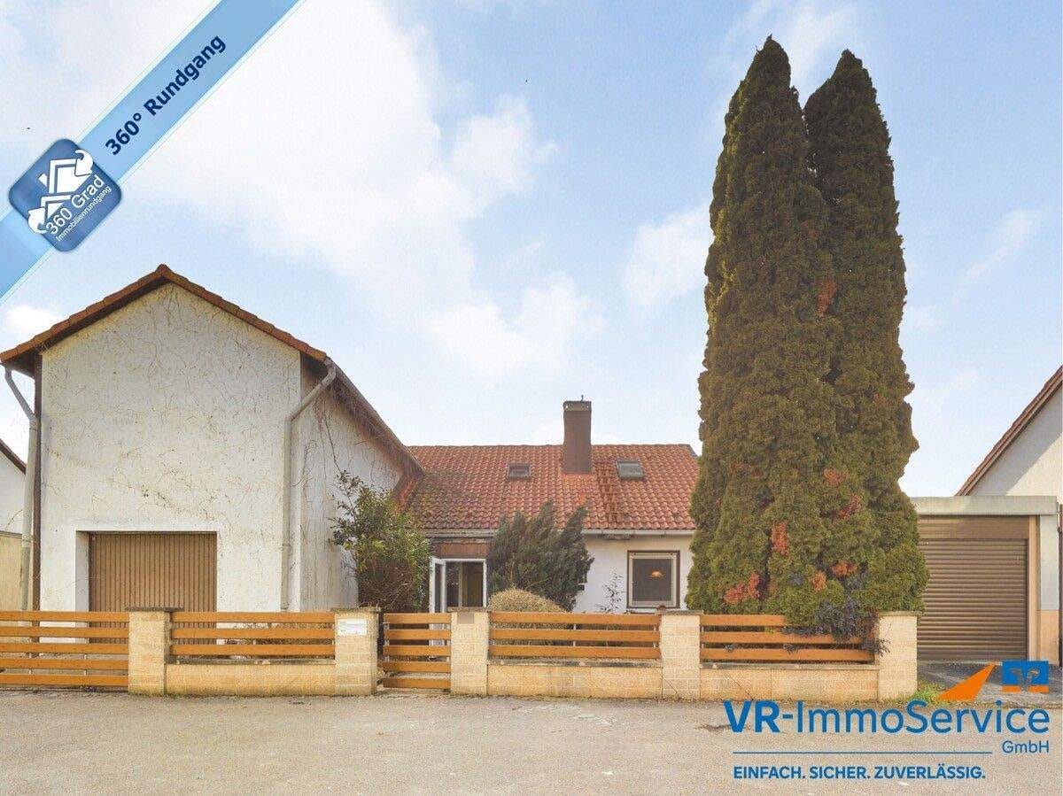 Immobilie in Bad Windsheim - Ideal für die große Familie mit handwerklichem Geschick - Einfamilienhaus in Bad Windsheim - Bild 0