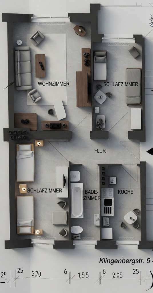 Immobilie in Hennigsdorf - Denkmalgeschützte Altbau EG-Wohnung mit viel Potenzial - Bild 1