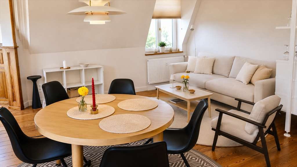 Immobilie in Heiligenberg - Frisch renovierte Dachgeschoss-Wohnung mit traumhafter Bodensee- und Alpensicht - Bild 1