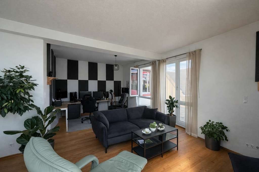 Immobilie in Großhabersdorf - Stilvolle Maisonettewohnung mit Wintergarten und viel Platz zum Wohlfühlen - Bild 3