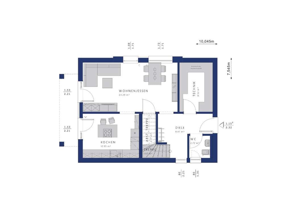 Immobilie in Wilburgstetten - Ihr Traumhaus in Perfektion - Innovativ und stilvoll - Modernste Architektur - Bild 2