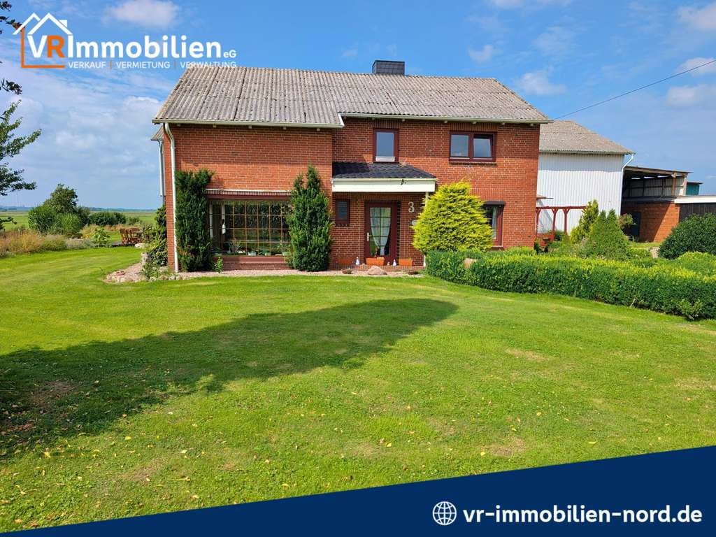 Immobilie in Bargenstedt - Ferienhof in idyllischer Alleinlage mit 4 FeWo in Nordseenähe - Bild 0