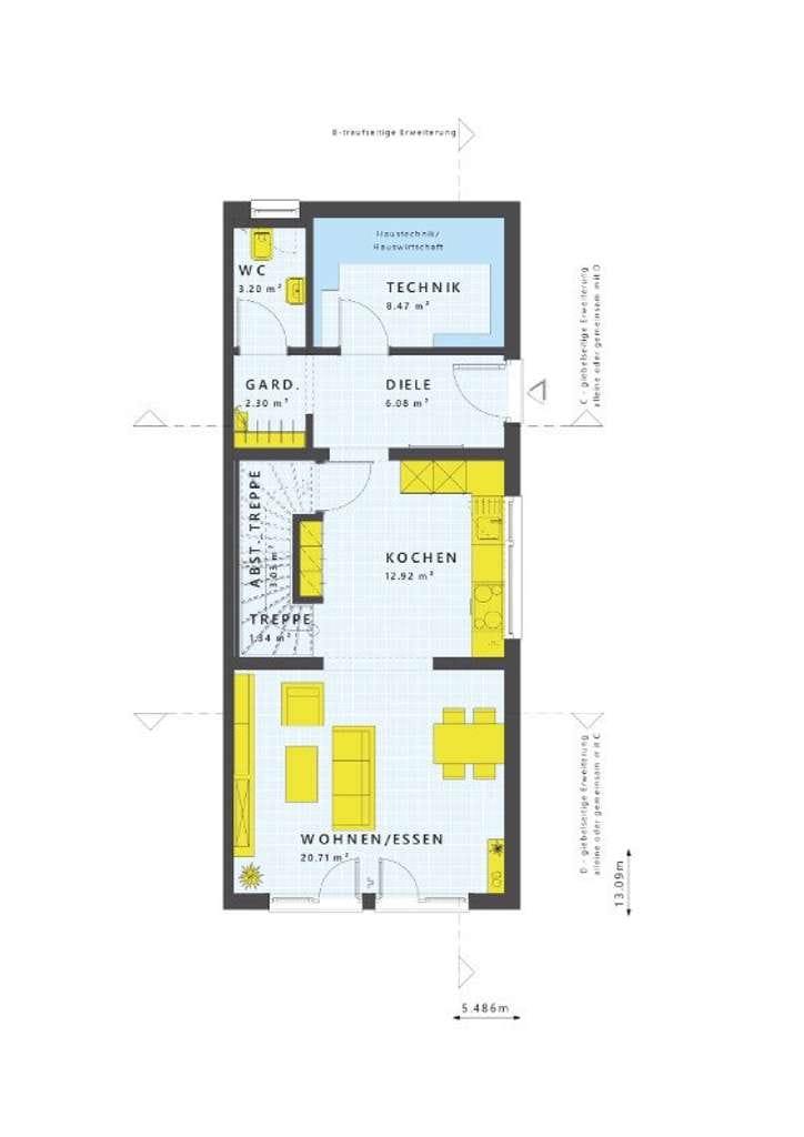 Immobilie in Egelsbach - LivingHaus Doppelhaus mit Extragröße - Maßgeschneidertes Wohnen in Egelsbach für deine Familie - Bild 4