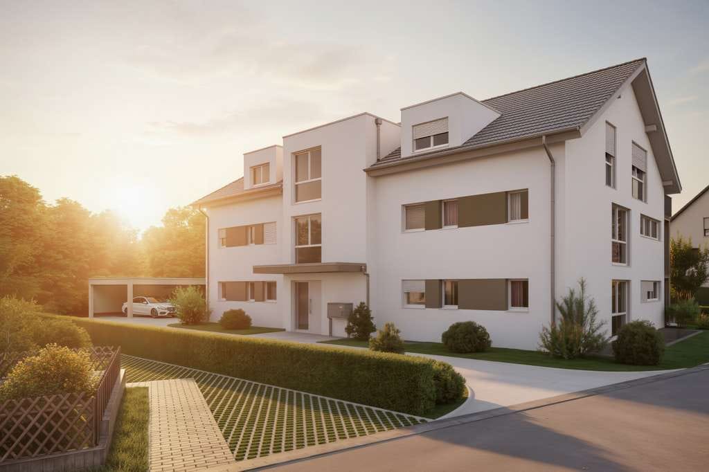 Immobilie in Riederich - Naubau-Wohnung UG Nr 9 inklusive Stellplatz Nr 1 // Riederich - Bild 4