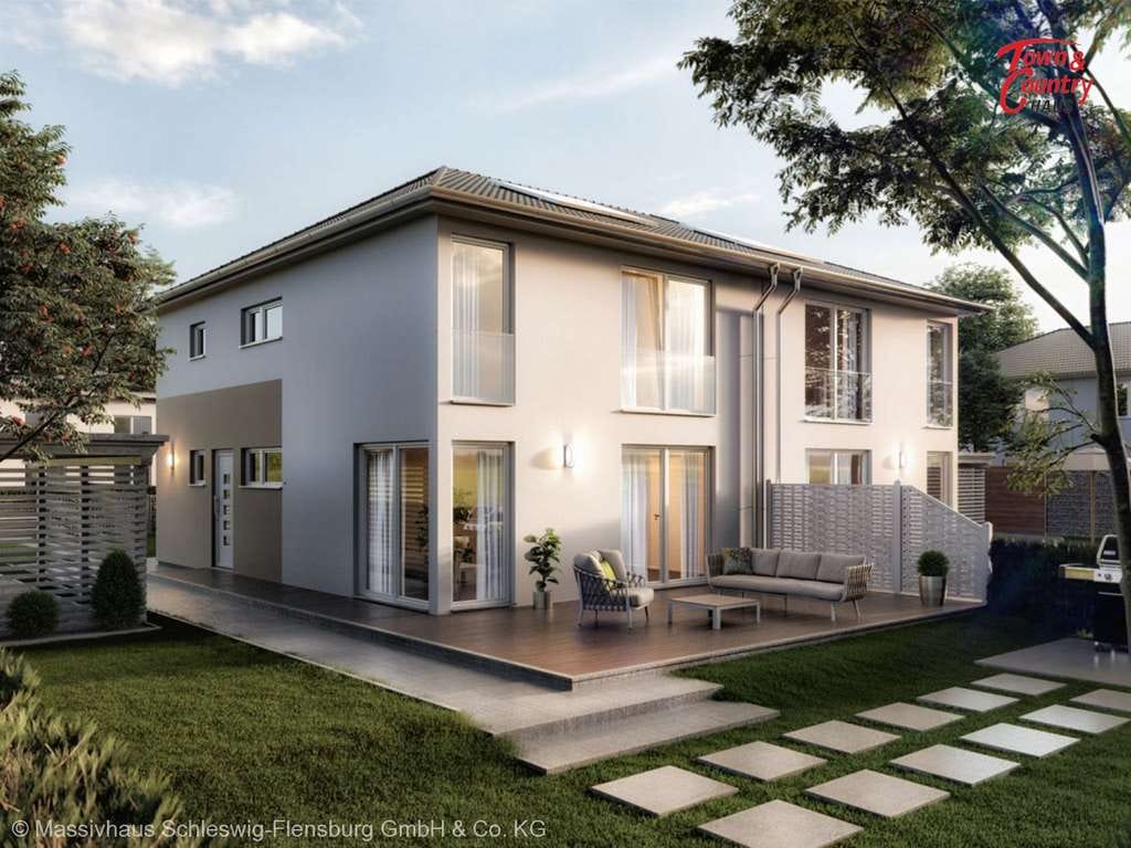 Immobilie in Achtrup - Ihr neues Zuhause mit Stil - moderne Doppelhaushälfte zum Verlieben - Bild 3