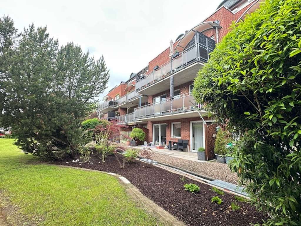 Immobilie in Bad Nenndorf - Bad Nenndorf: großzügige Wohnung mit Terrasse und Stellplatz im gepflegten Mehrfamilienhaus - Bild 0