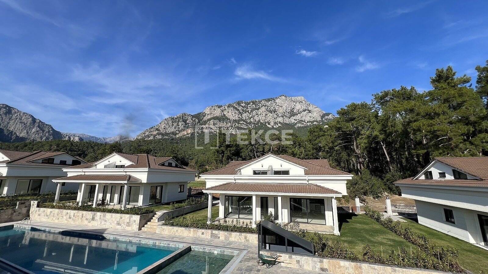 Immobilie in Berga/Elster - Villen mit Bergblick in der Nähe der Annehmlichkeiten in Antalya Kemer - Bild 3