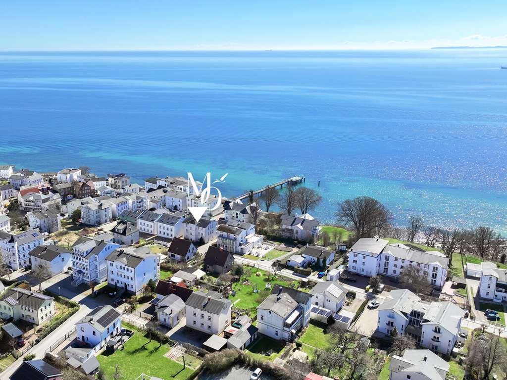 Immobilie in Sassnitz - Villa mit Meerblick in Sassnitz // 8 Einheiten // Bäderarchitektur // Laufender Pensionsbetrieb - Bild 1