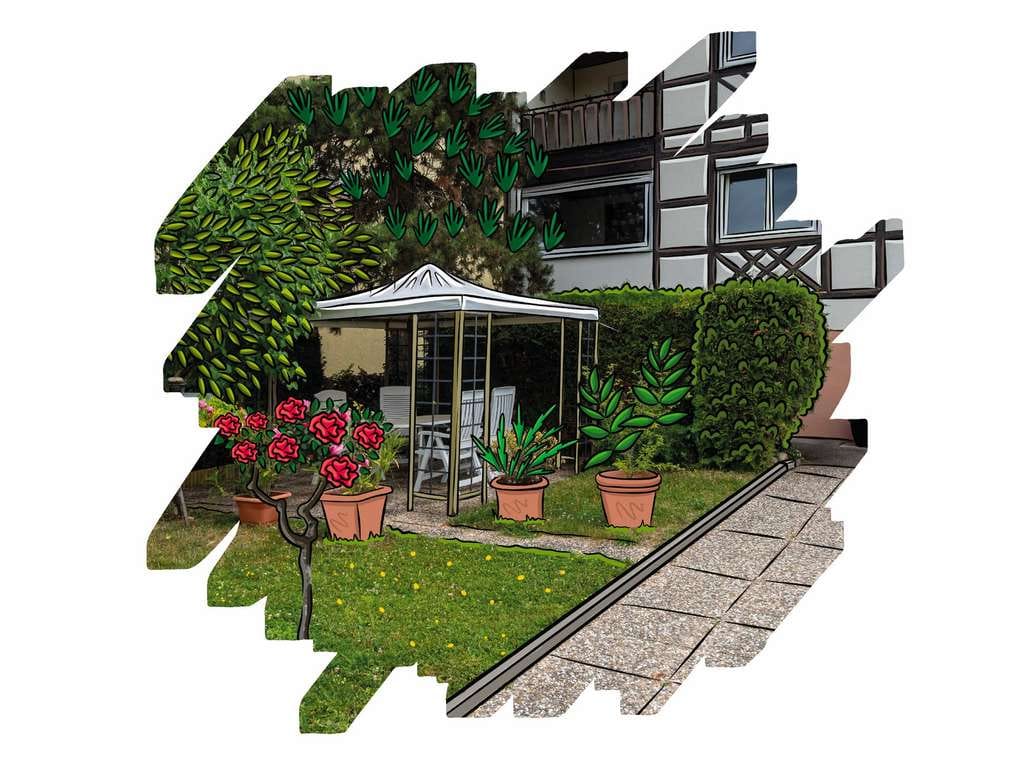 Immobilie in Korntal-Münchingen - Älteres Haus in malerischem Bauerngarten - Bild 0