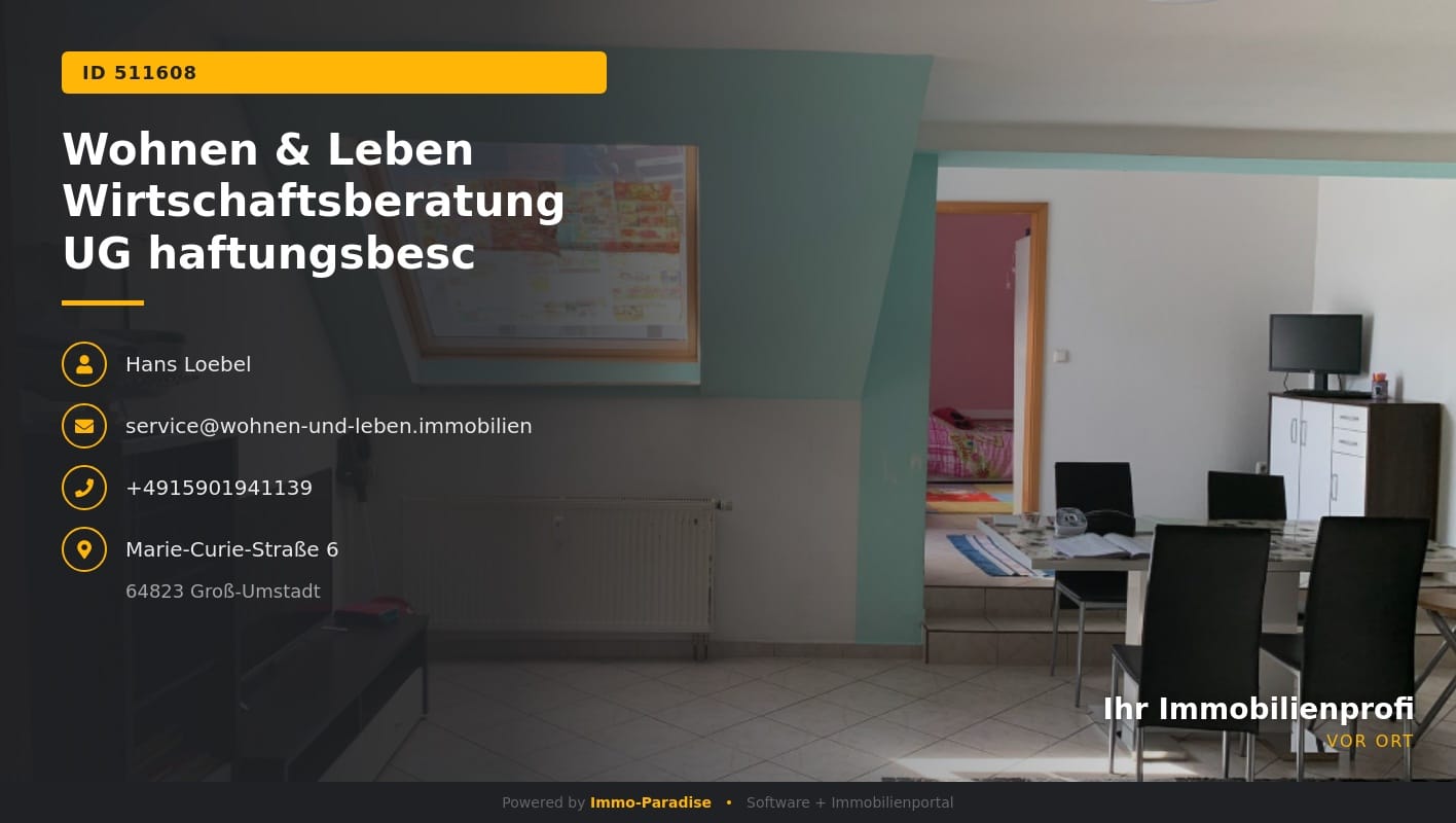 Immobilie in Groß-Zimmern - Modernisierte 3-Zimmerwohnung zentral gelegenin Groß-Zimmern - Bild 0