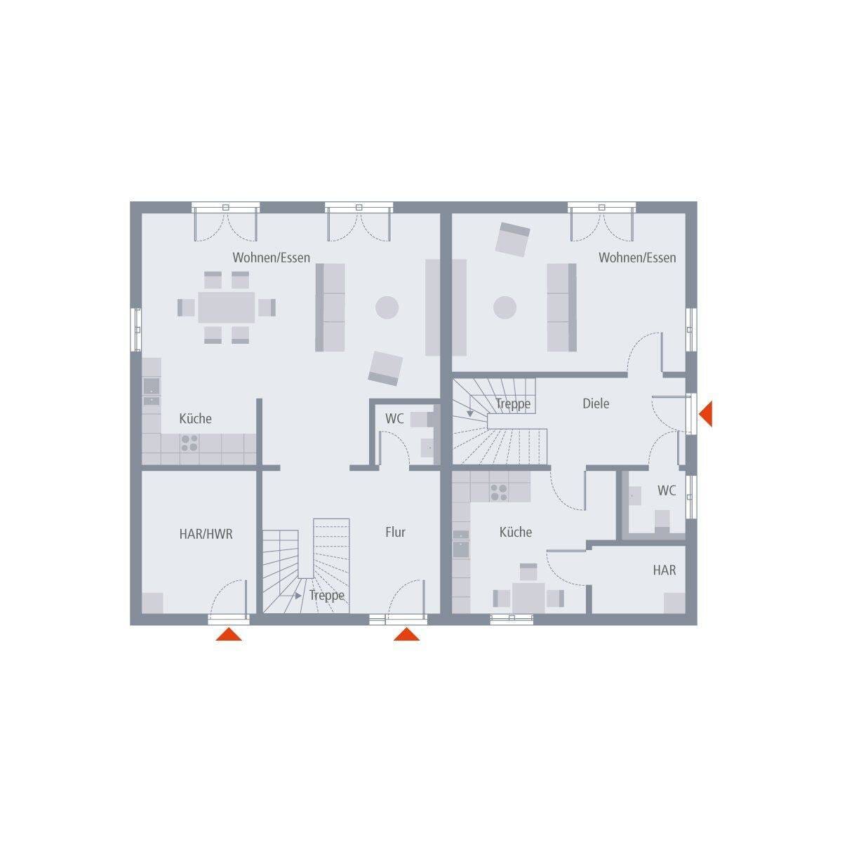 Immobilie in Breckerfeld - Ein Haus zwei Optionen - Einliegerwohnung auf 2 Etagen / Flexibel Raumplanung für die ganze Familie - Bild 2