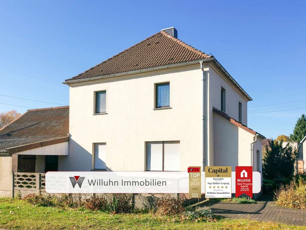 Immobilie in Schönwölkau - Einzug sofort möglich! | Großzügiges Einfamilienhaus mit Sanierungsbedarf | Grüne Lage - Bild 0