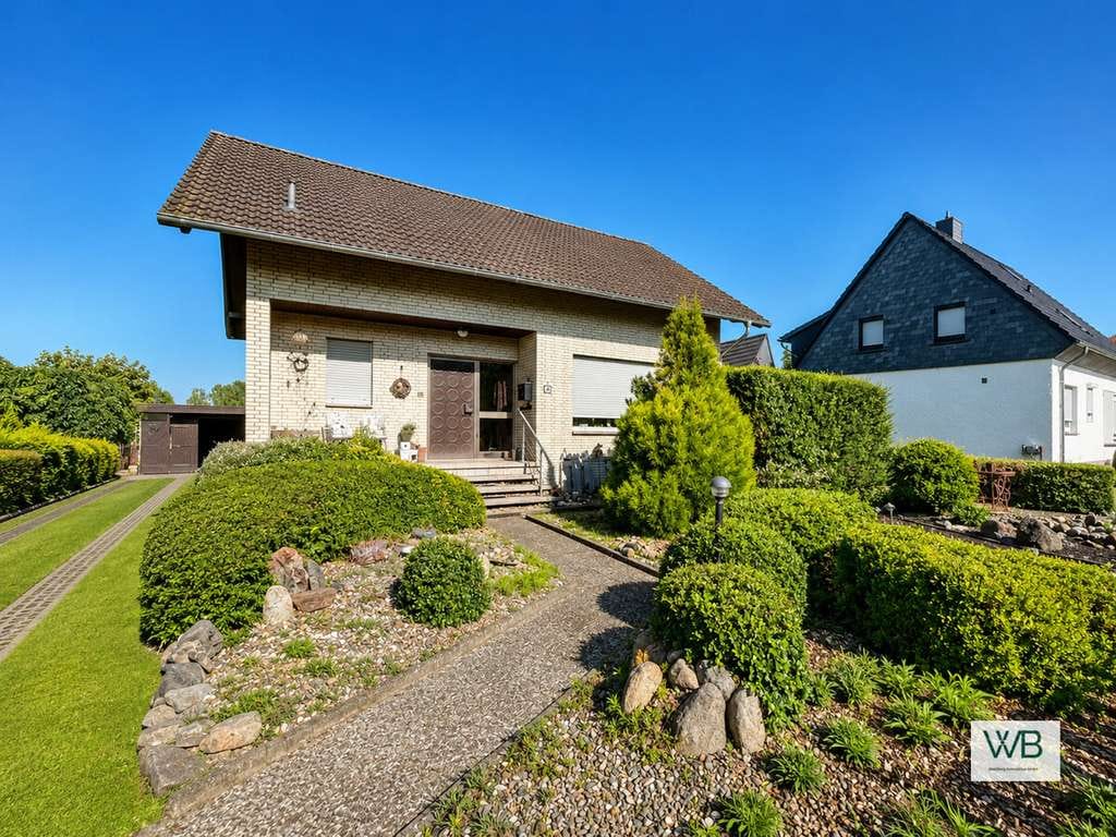 Immobilie in Calberlah - Familienfreundliches Einfamilienhaus mit Wintergarten, großem Garten und vielseitigem Raumangebot - Bild 1