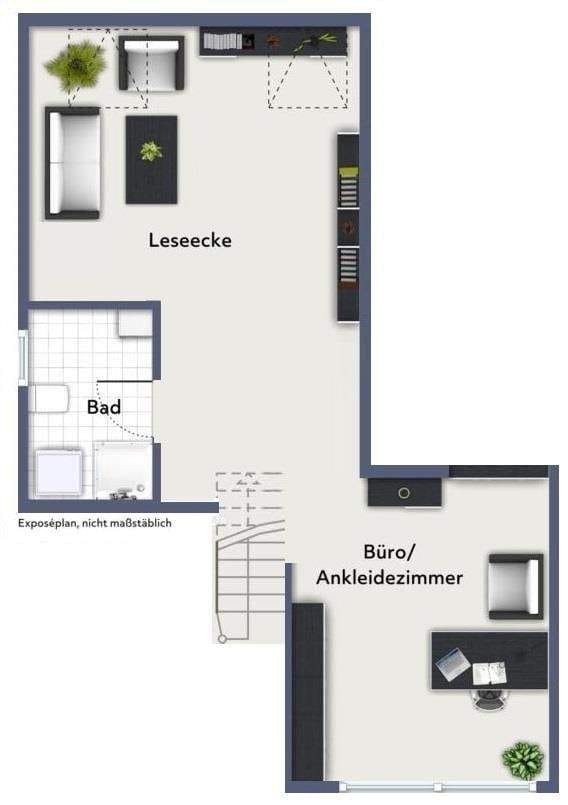 Immobilie in Salach - Neuwertige 3,5 Zimmer-Traum-Maisonettewohnung mit Dachterrasse! - Bild 2