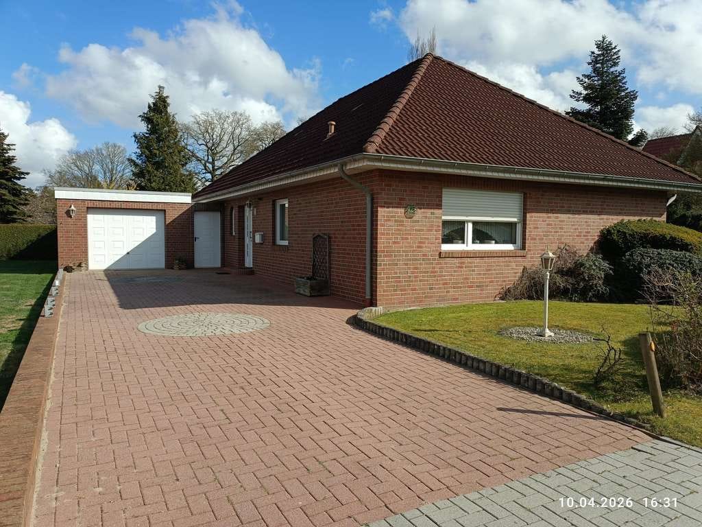 Immobilie in Nortmoor - Ebenerdig wohnen in gepflegtem Bungalow - nur 8 km bis Leer - Bild 0