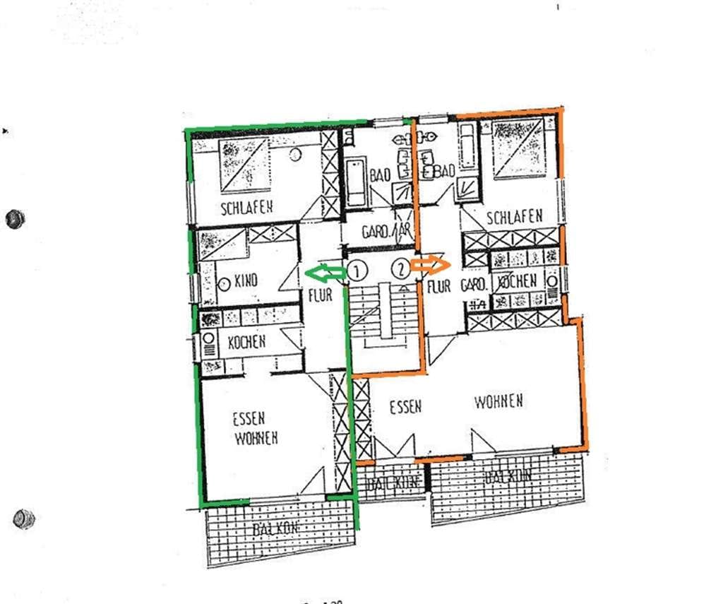 Immobilie in Neuenbürg - Gepflegte 3-Zimmer-Wohnung in Neuenbürg mit Balkon und Garage - Bild 3