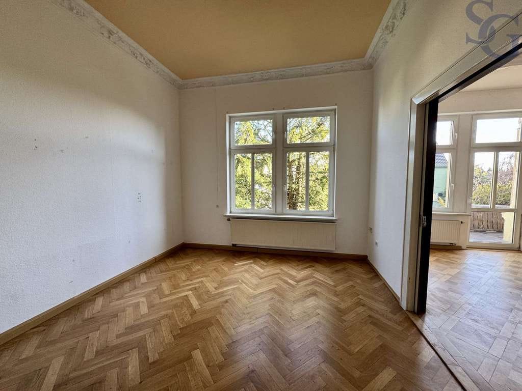 Immobilie in Leisnig - Herrschaftliche Fabrikantenvilla im Herzen der Stadt mit Parkett & Stuck - Bild 4