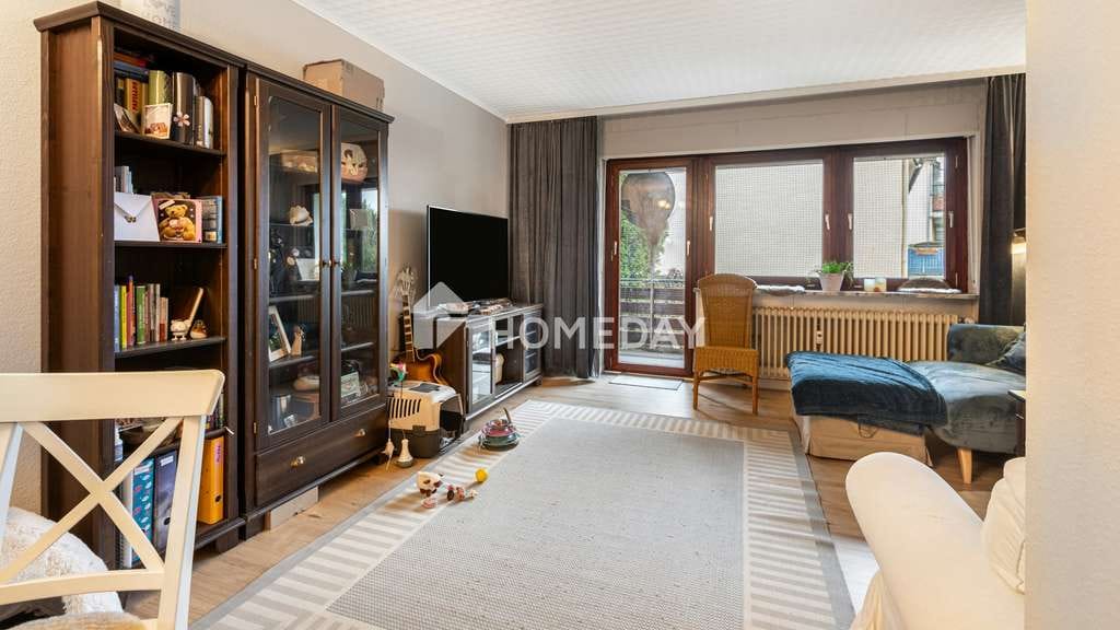 Immobilie in Hirzenhain - 2-Zimmer-Erdgeschosswohnung mit Südwestbalkon in ruhiger Lage von Hirzenhain - Bild 4