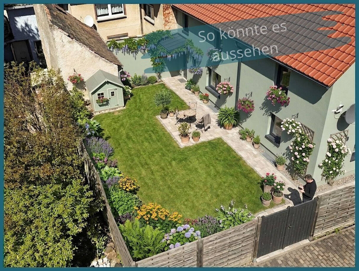 Immobilie in Groitzsch - Provisionsfrei - "Aus Alt mach Wow" - Reihenendhaus & Nebengelass: Ihr Sanierungsprojekt in Audigast - Bild 3