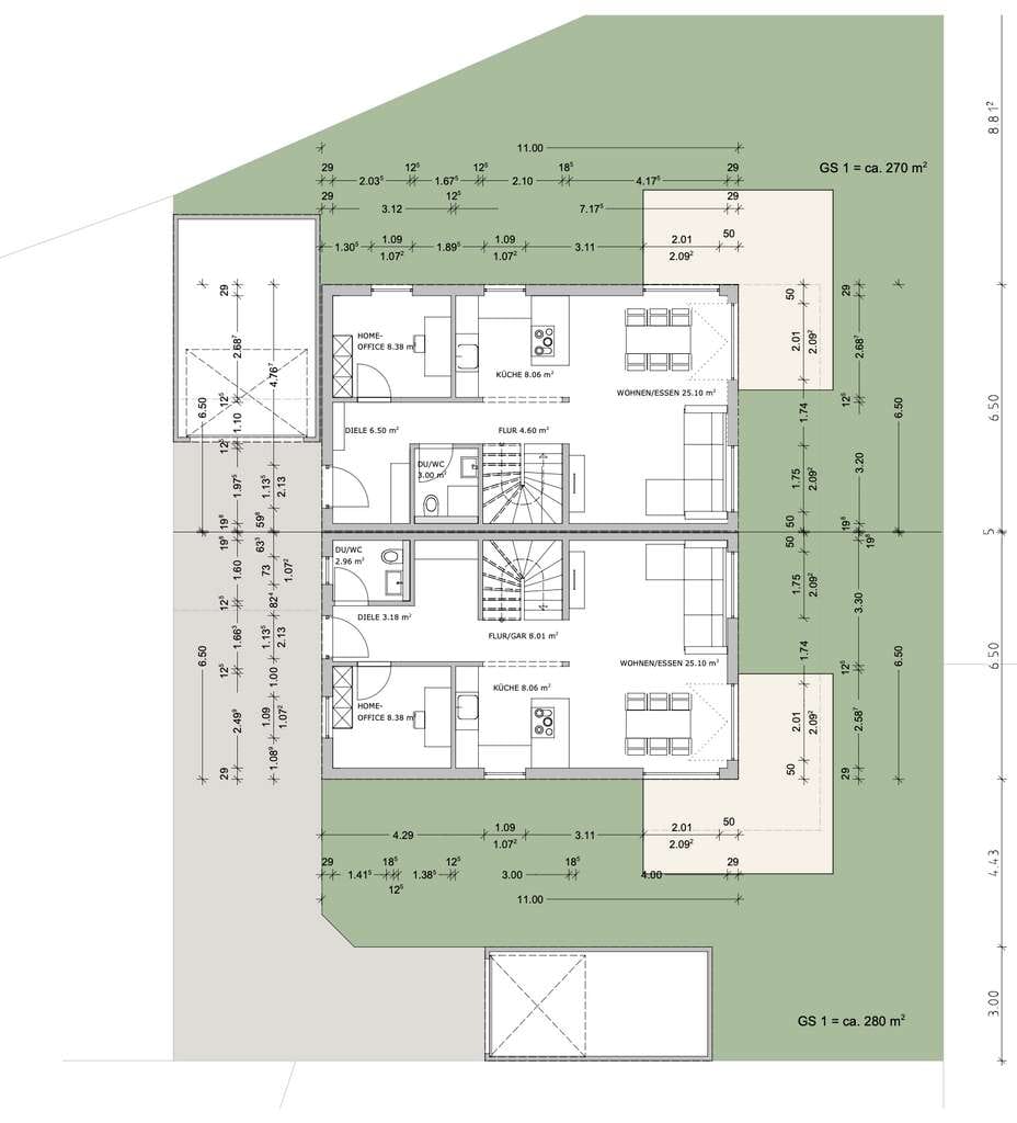 Immobilie in Mundelsheim - Individuell & Nachhaltig: Ihr neues Doppelhaus.✨ - Bild 1