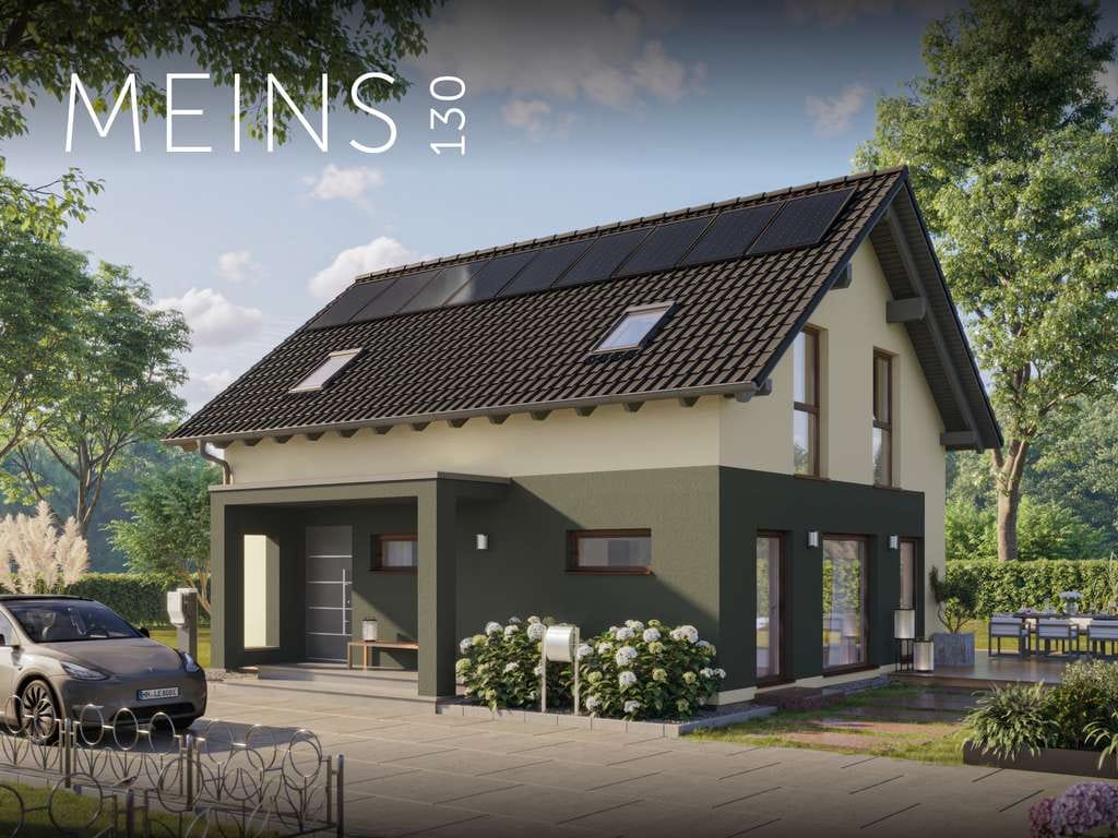 Immobilie in Töpen - energieeffizienter Neubau KfW mit 4 Zimmer und Grundstück in Töpen - Bild 1
