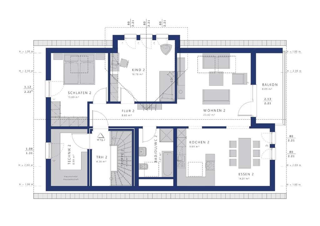 Immobilie in Weisendorf - Bien-Zenker Zweifamilienhaus in begehrter Lage  - Bild 4