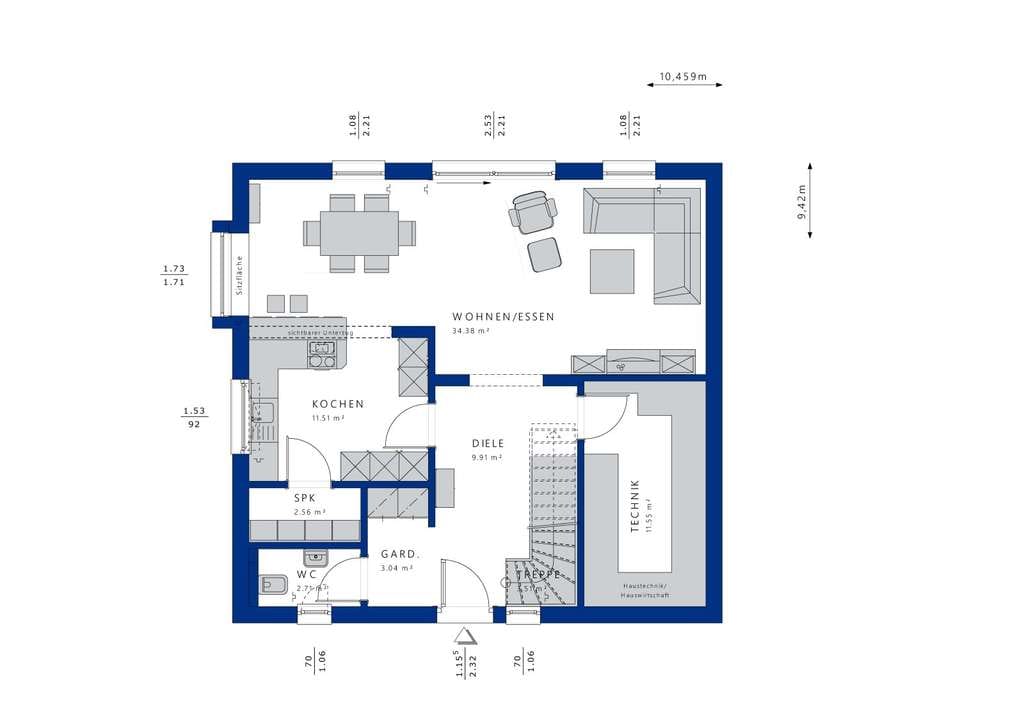 Immobilie in Bell - Freistehendes Haus mit Charakter - Bild 1
