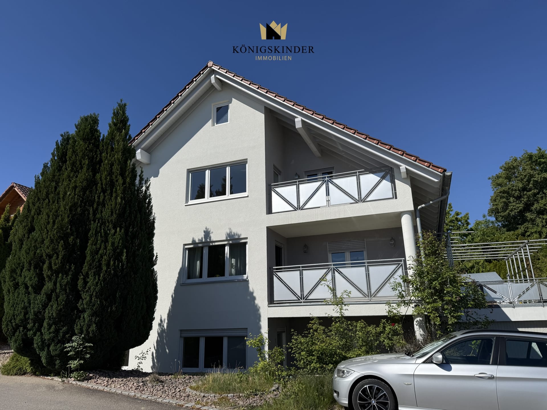 Immobilie in Wilhelmsdorf - 134 m² Wohnung-komplett renoviert- 3 Schlafzimmer-2 Bäder-2 Balkone - Bild 1