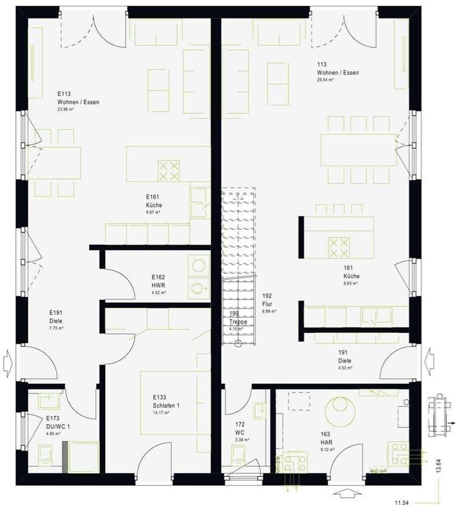 Immobilie in Marxzell - ! Charmantes Einfamilienhaus mit Einliegerwohnung ! Verwirklichen Sie sich Ihren Neubau-Traum ! - Bild 3