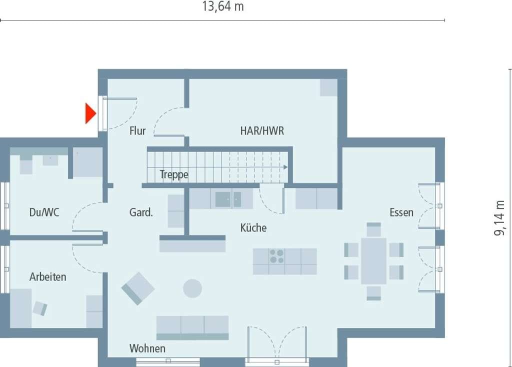 Immobilie in Wolframs-Eschenbach - Hell, elegant und praktisch - Ein Haus mit zeitlosem Satteldach - Bild 3