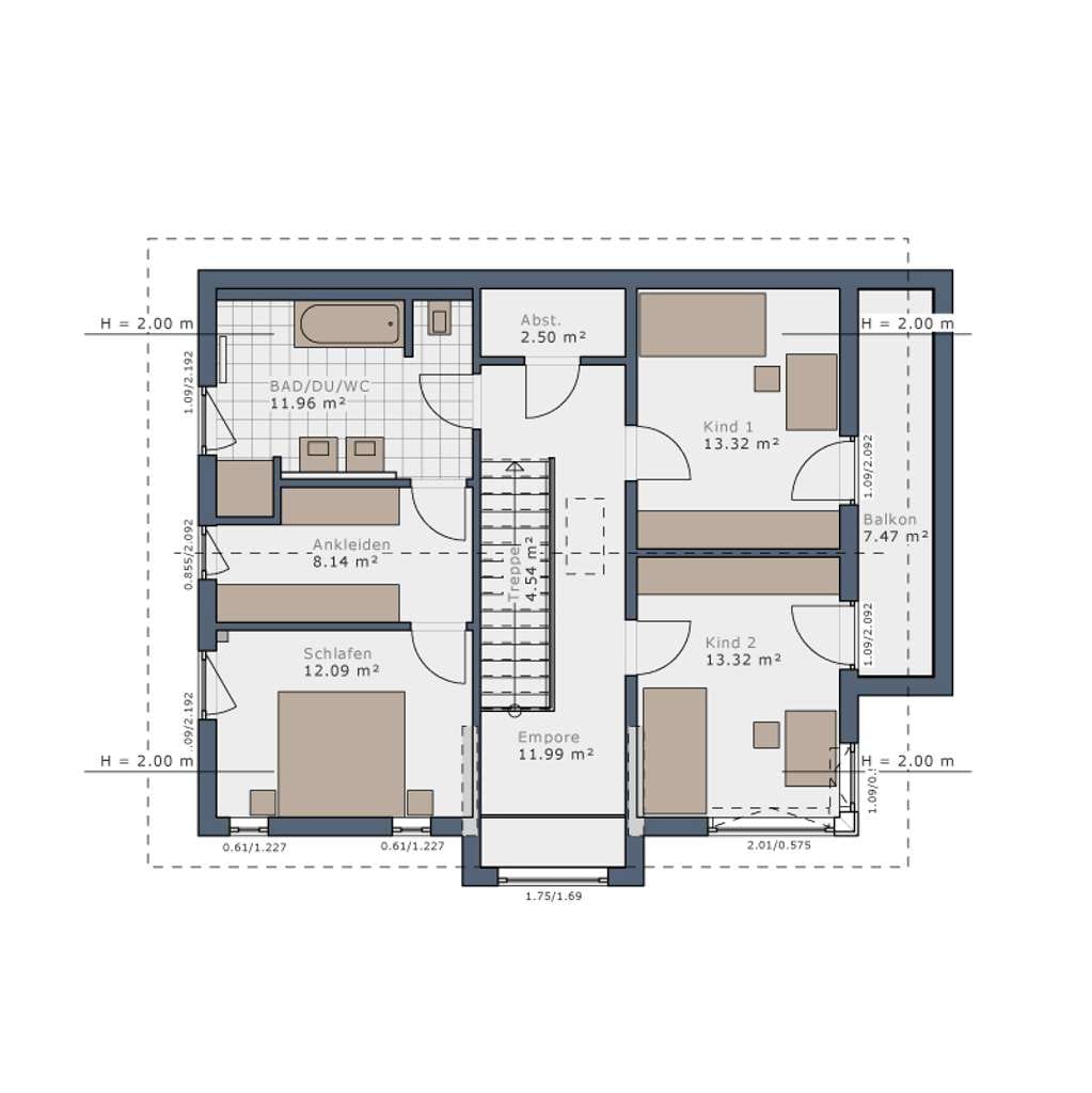 Immobilie in Walluf - *** Walluf / individuell planbarer Neubau (mit FESTPREIS u. verbindlicher Terminschiene) - Bild 2