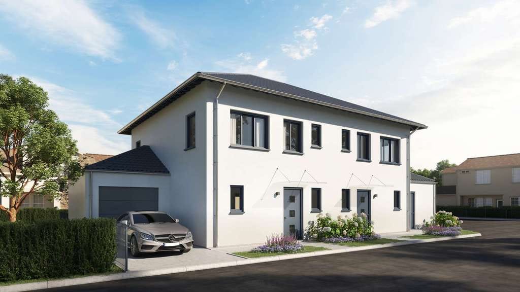 Immobilie in Berglern - Moderne Neubau-Doppelhaushälfte in Berglern – Wohnen im Grünen nähe München !! - Bild 2
