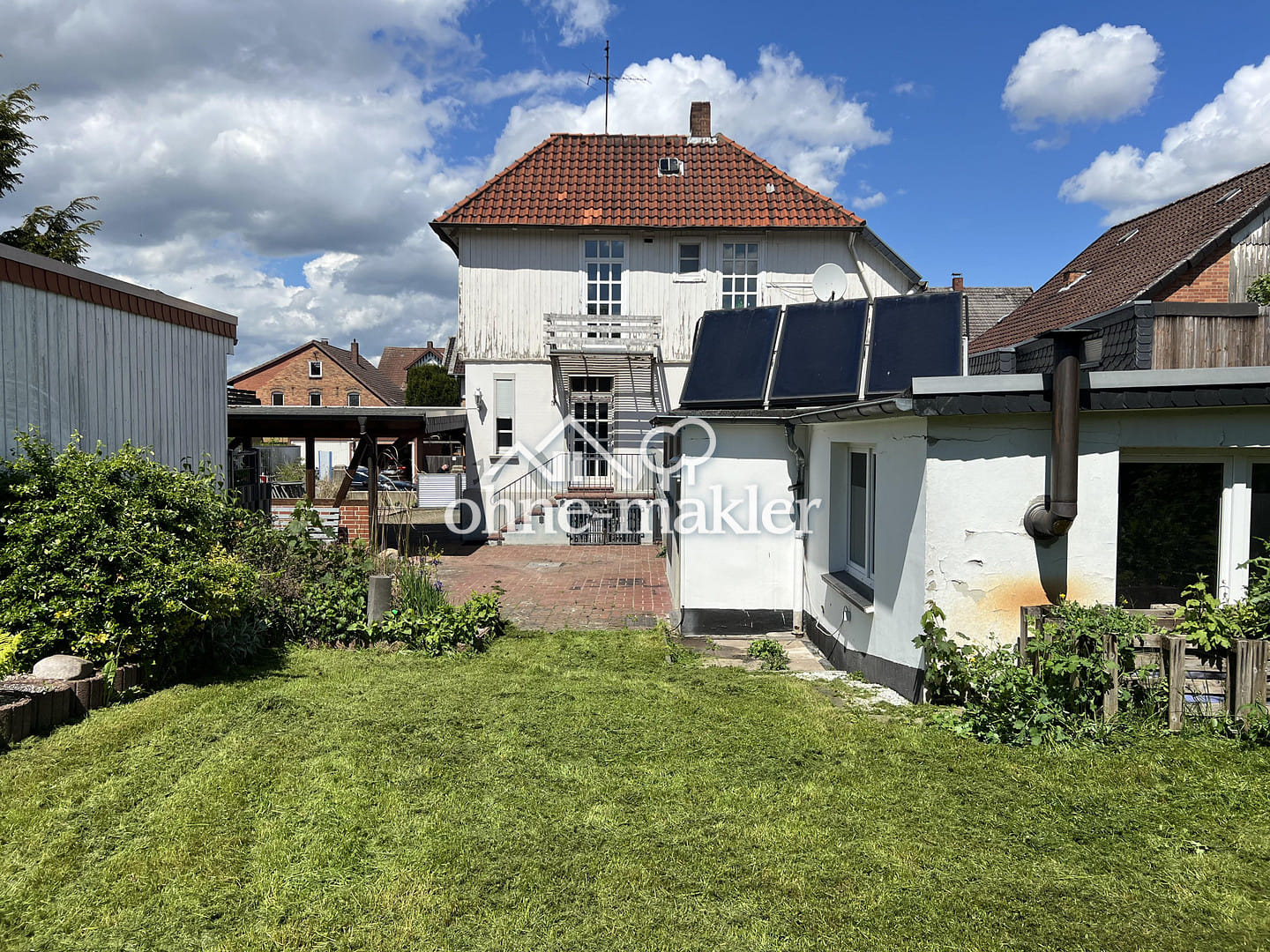 Immobilie in Ilsede - Keine Provision - Einfamilienhaus mit Anbau und großem Carport ruhig gelegen in Ilsede - Bild 1