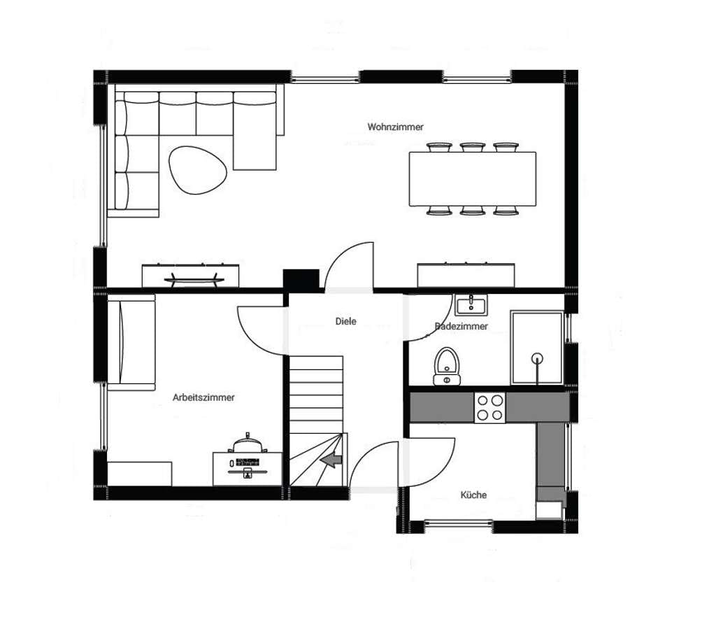 Immobilie in Süderbrarup - Modernisiertes Einfamilienhaus mit klassischem Charakter - Bild 1