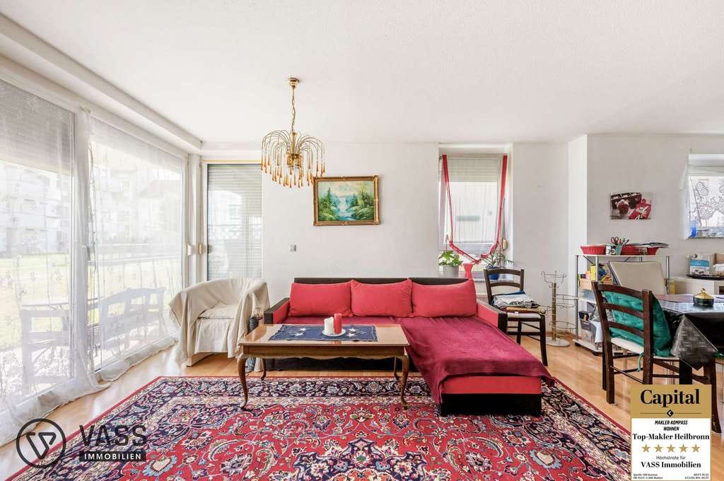 Immobilie in Bad Friedrichshall - Gepflegte 3-Zimmer-Wohnung – Ideal für Eigennutzer und Kapitalanleger - Bild 1