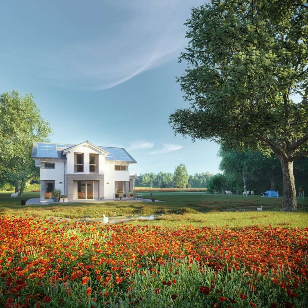 Immobilie in Neu-Seeland - Baugrundstück mit Neubau - Einfamilienhaus in schöner Lage - Bild 1