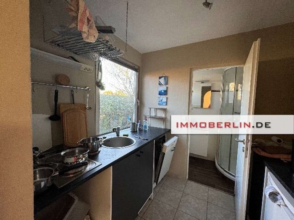 Immobilie in Oranienburg - IMMOBERLIN.DE - Hübscher Gartenbungalow auf Eigenland in Tiergartensiedlung Oranienburg - Bild 4
