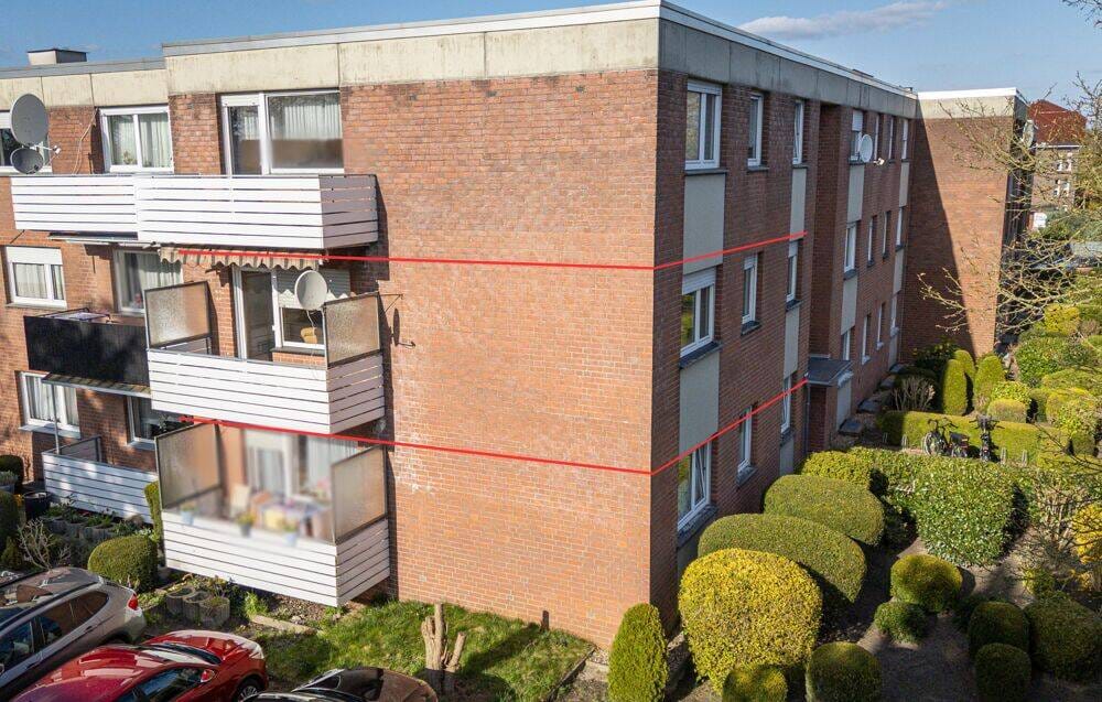 Immobilie in Meppen - 3-Zimmer-Wohnung mit Balkon und Keller in attraktiver Lage! - Bild 0