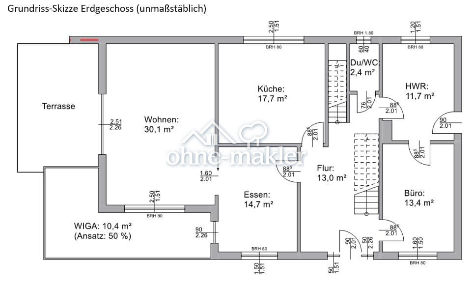 Immobilie in Halbemond - Einfamilienhaus und altes Schulgebäude auf großem Grundstück in Halbemond (2 Handwerkerobjekte) - Bild 1