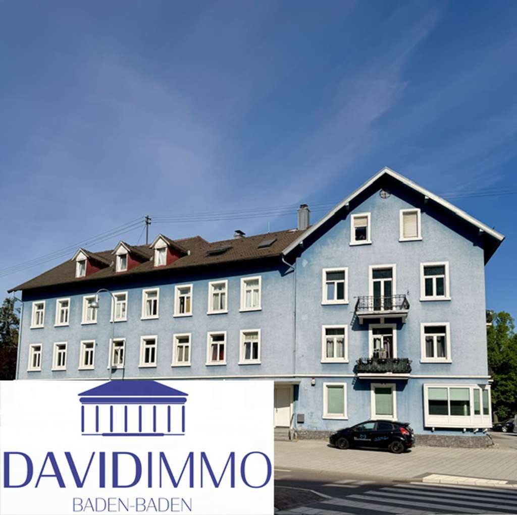 Immobilie in Baden-Baden - Charmante 1-Zimmer-Wohnung mit Küche & Duschbad in zentraler Lage von Baden-Baden Oos - Bild 0
