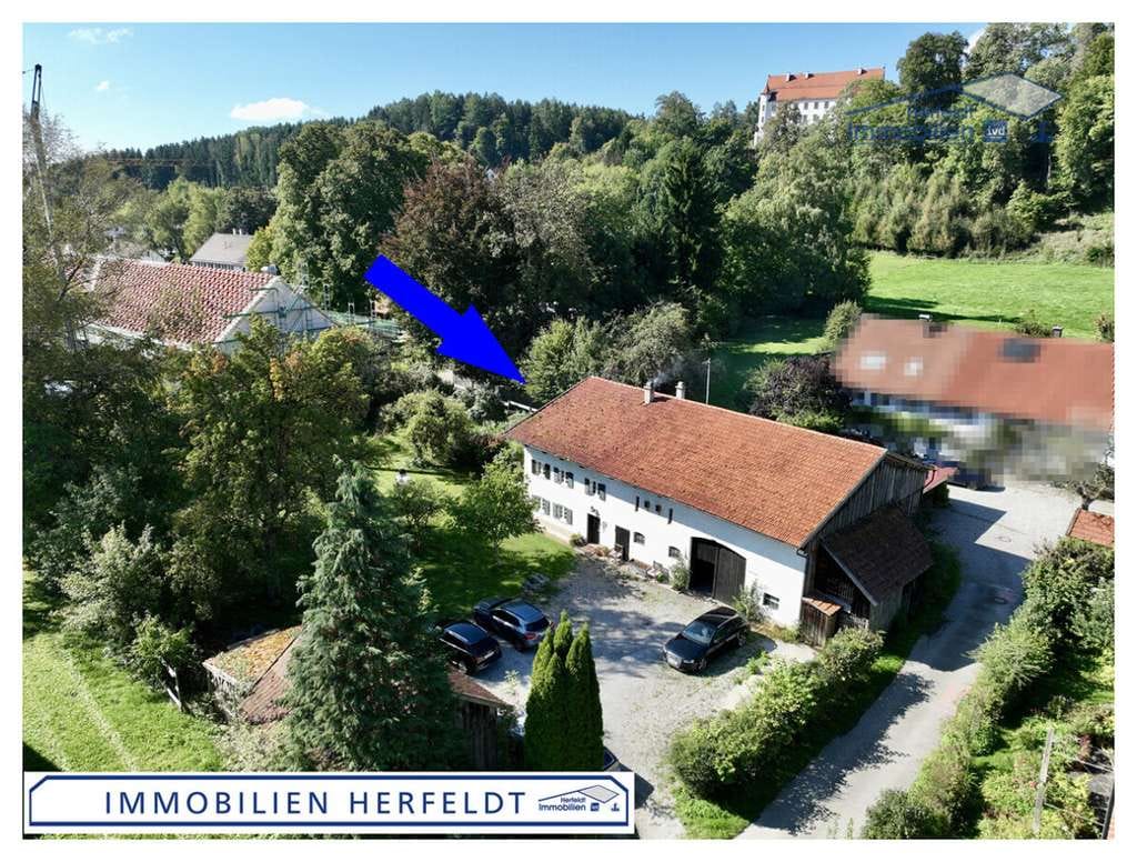 Immobilie in Unterdießen - Charmantes, sanierungsbedürftiges Anwesen mit Schlossblick – seltene Gelegenheit für Visionäre - Bild 0