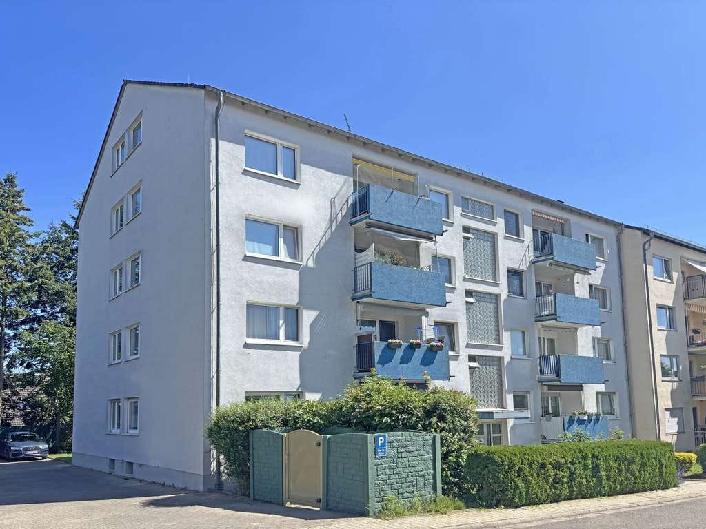 Immobilie in Zornheim - Schöne Wohnung im Hochparterre mit Balkon in gepflegter Wohnanlage mit prima Infrastruktur! - Bild 0