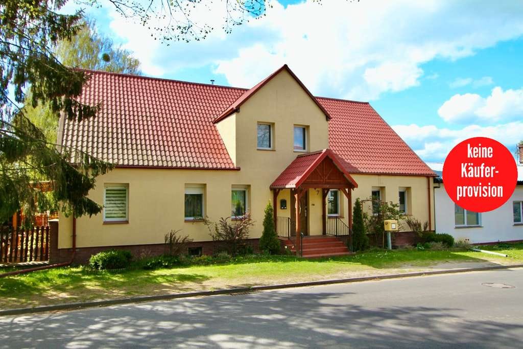 Immobilie in Gartz (Oder) - HORN IMMOBILIEN ++ schönes Einfamilienhaus mit Ausbaureserve - Bild 0