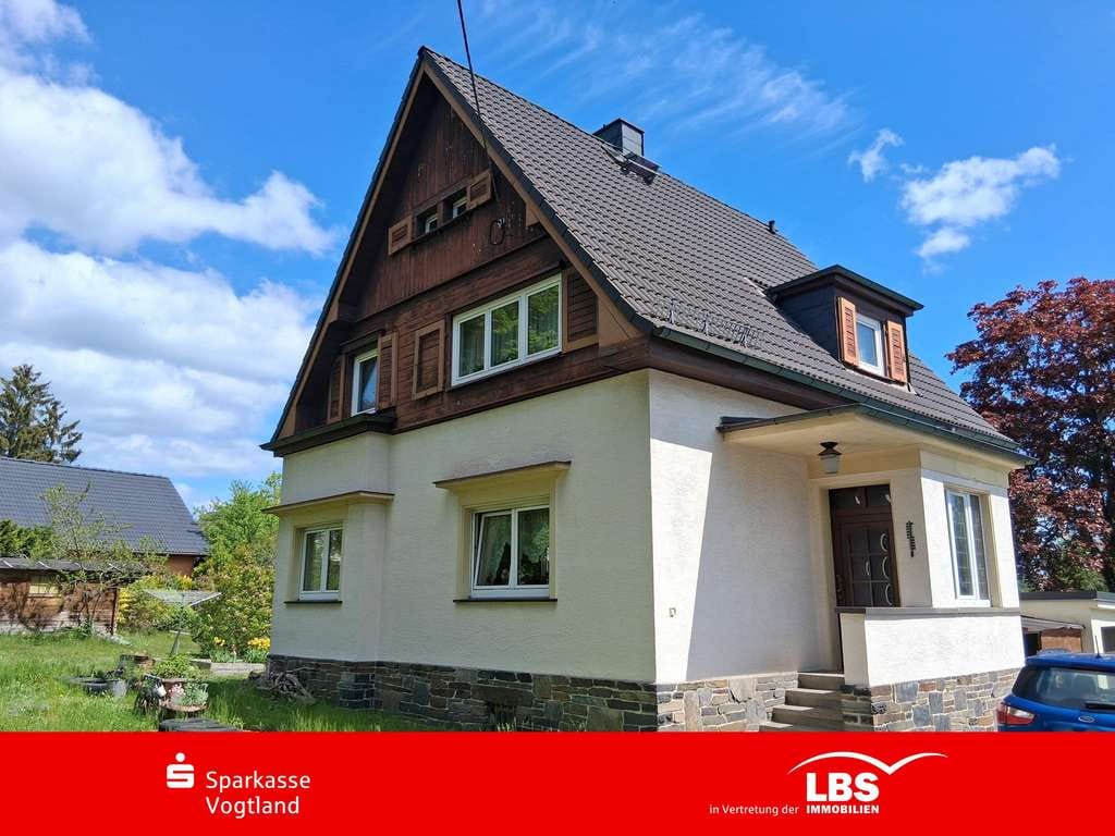 Immobilie in Plauen - Einfamilienhaus mit Garten und Freiraum  - Bild 0