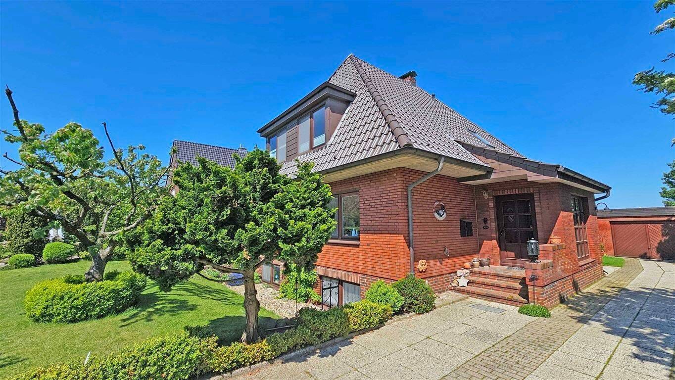 Immobilie in Wyk auf Föhr - *** Keine Käuferprovision - Großzügig & ruhig: ca. 153 m² Wohnfläche., ca. 860 m² Grundstück  –*** - Bild 1