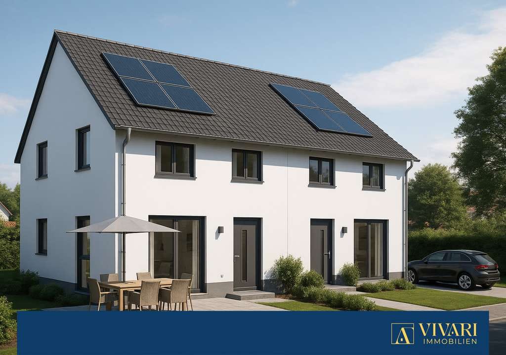 Immobilie in Gumbsheim - Neubau Doppelhaushälfte - ca. 100 m² Wohnfläche - Bild 0