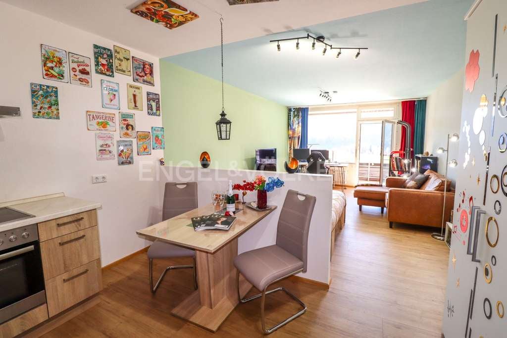 Immobilie in Füssen - Saniertes 1-Zimmer-Appartement mit traumhaftem Berg- und Seeblick in Weißensee - Bild 2