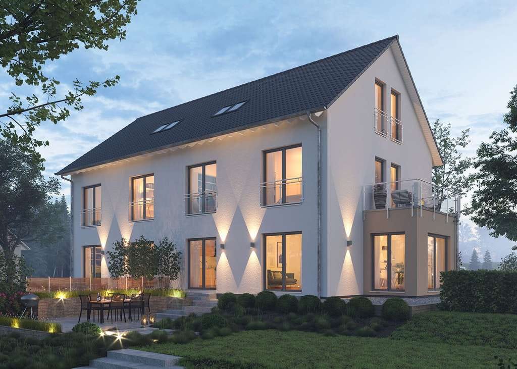 Immobilie in Saulheim - Hier wohnen zwei Familien wie in einem Doppelhaus. - Bild 1